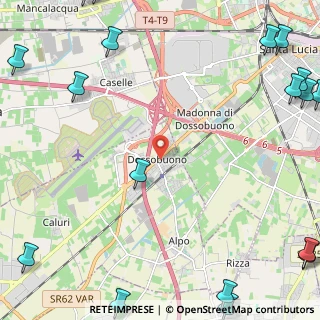Mappa Via Vertua, 37062 Dossobuono VR, Italia (4.123)