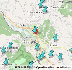 Mappa Viale dei Mille, 10082 Cuorgnè TO, Italia (3.24611)