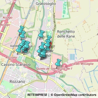 Mappa Via Mincio, 20089 Rozzano MI, Italia (0.8095)
