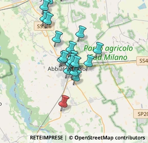 Mappa Via T. Grossi, 20081 Abbiategrasso MI, Italia (2.875)