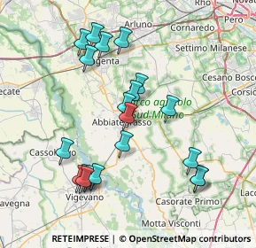 Mappa Via T. Grossi, 20081 Abbiategrasso MI, Italia (7.661)