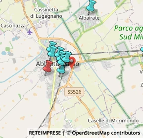 Mappa Via T. Grossi, 20081 Abbiategrasso MI, Italia (1.35727)