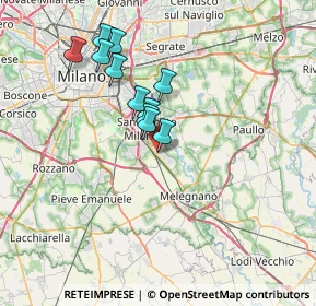 Mappa Via San Giovanni Bosco, 20098 San Giuliano Milanese MI, Italia (6)