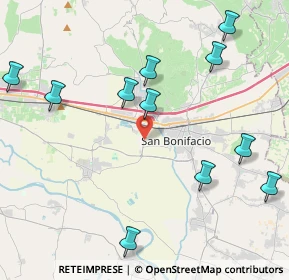 Mappa Unnamed Road, 37047 San Bonifacio VR, Italia (4.89273)
