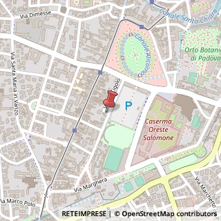 Mappa Via Giosuè Carducci, 18, 35123 Padova, Padova (Veneto)