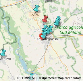 Mappa Via Cassolnuovo, 20081 Abbiategrasso MI, Italia (5.0805)