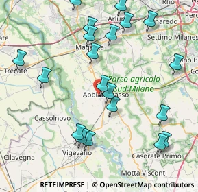 Mappa Via Cassolnuovo, 20081 Abbiategrasso MI, Italia (9.161)