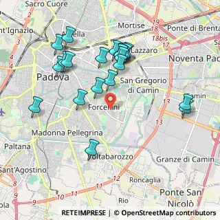 Mappa Via Stefano Venturato, 35128 Padova PD, Italia (2.025)