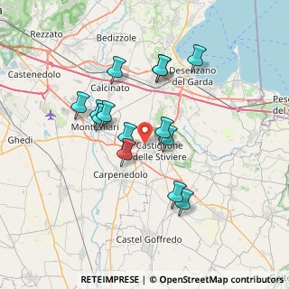 Mappa Via dell'Industria, 46043 Castiglione delle Stiviere MN, Italia (6.28357)