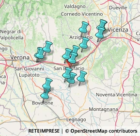Mappa Via Ugo Foscolo, 37047 San Bonifacio VR, Italia (11.66188)