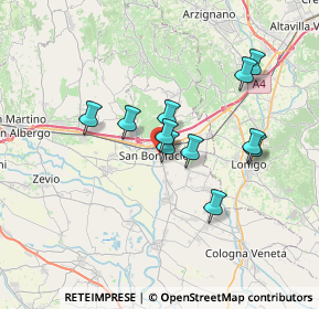 Mappa Via Ugo Foscolo, 37047 San Bonifacio VR, Italia (5.80273)