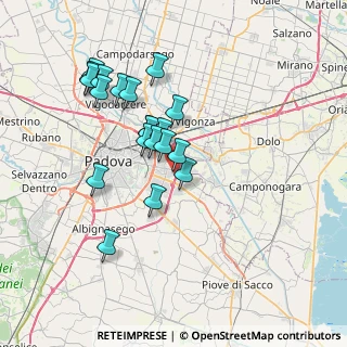 Mappa Via Svizzera, 35127 Padova PD, Italia (6.507)