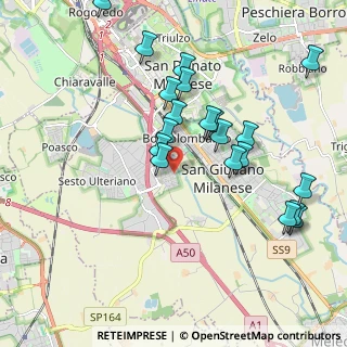 Mappa Via Pitagora, 20098 Civesio MI, Italia (1.999)