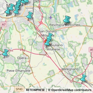 Mappa Via Pitagora, 20098 Civesio MI, Italia (7.586)