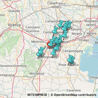 Mappa Via Savona, 35142 Padova PD, Italia (10.17118)