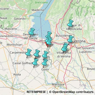 Mappa Via Alessandro Volta, 46040 Ponti Sul Mincio MN, Italia (11.78571)