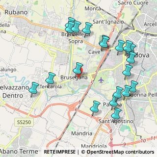 Mappa Via Monteortone, 35142 Padova PD, Italia (2.3815)