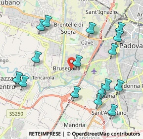 Mappa Via Monteortone, 35142 Padova PD, Italia (2.44588)