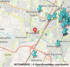 Mappa Via Monteortone, 35142 Padova PD, Italia (3.1685)