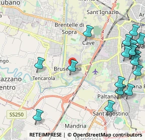 Mappa Via Monteortone, 35142 Padova PD, Italia (2.883)