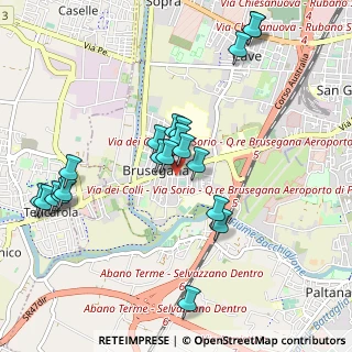 Mappa Via Monteortone, 35142 Padova PD, Italia (1.0055)