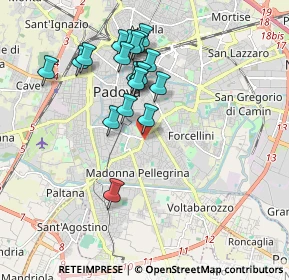 Mappa Via Alessandro Manzoni, 35126 Padova PD, Italia (1.70579)
