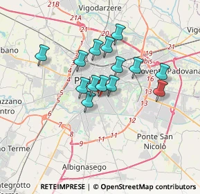 Mappa Via Alessandro Manzoni, 35126 Padova PD, Italia (2.60286)