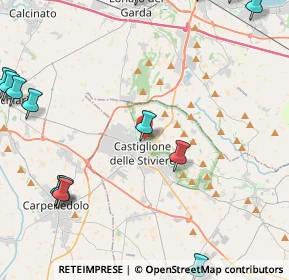 Mappa Via R. Vantini, 46043 Castiglione delle Stiviere MN, Italia (7.111)