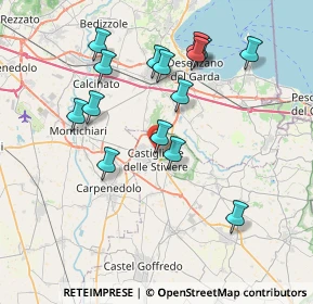 Mappa Via R. Vantini, 46043 Castiglione delle Stiviere MN, Italia (7.45467)