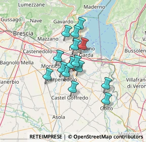 Mappa Via R. Vantini, 46043 Castiglione delle Stiviere MN, Italia (9.46267)