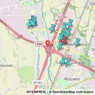 Mappa A50, 20090 Rozzano MI, Italia (0.969)