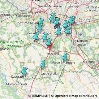 Mappa A50, 20090 Rozzano MI, Italia (7.53471)