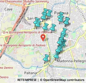 Mappa Via Livorno, 35142 Padova PD, Italia (0.8895)