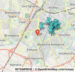 Mappa Via Livorno, 35142 Padova PD, Italia (1.52462)