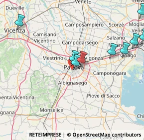 Mappa Via Livorno, 35142 Padova PD, Italia (28.25706)