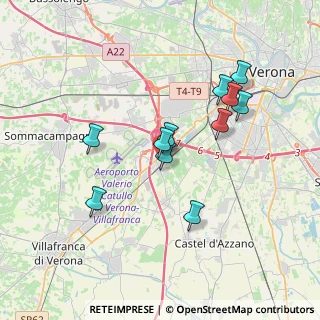 Mappa Via Don Giovanni Bosco, 37062 Dossobuono VR, Italia (3.24727)
