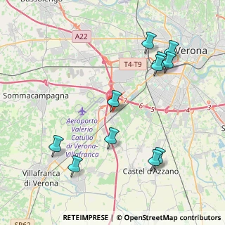 Mappa Via Don Giovanni Bosco, 37062 Dossobuono VR, Italia (4.52909)