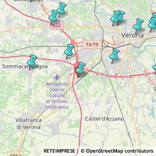 Mappa Via Don Giovanni Bosco, 37062 Dossobuono VR, Italia (6.70286)