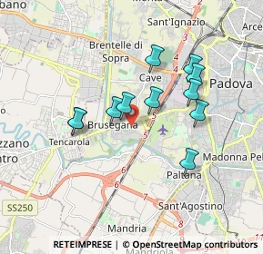 Mappa 35143 Padova PD, Italia (1.51727)