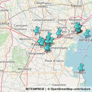 Mappa Via Germania, 35127 Padova PD, Italia (14.65813)