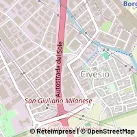 Hartă San Giuliano Milanese