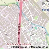 Mapa San Giuliano Milanese
