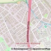 지도 San Giuliano Milanese