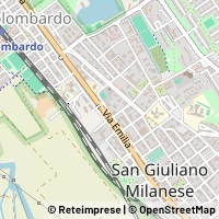 Kaart San Giuliano Milanese