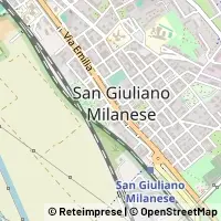 지도 San Giuliano Milanese