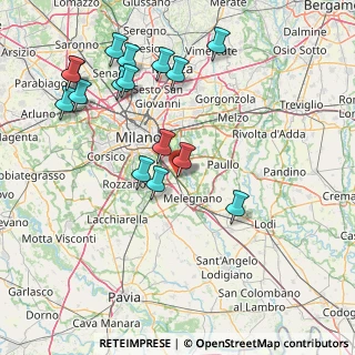 Mappa Via Costituzione, 20098 San Giuliano Milanese MI, Italia (17.41375)