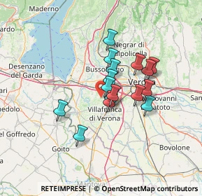 Mappa Str. Custoza, 37066 Sommacampagna VR, Italia (9.91938)