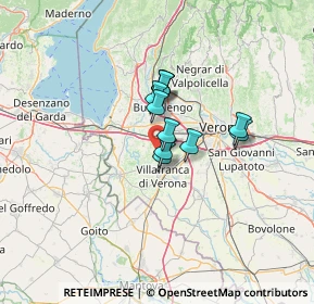 Mappa Str. Custoza, 37066 Sommacampagna VR, Italia (7.83636)