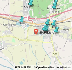Mappa Via Offia, 37047 San Bonifacio VR, Italia (2.08636)