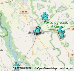 Mappa Via Antonio Pacinotti, 20081 Abbiategrasso MI, Italia (5.9615)
